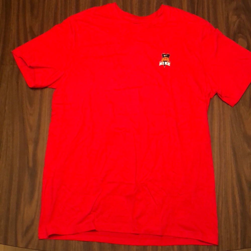 NIKE BB FRENZY RED TEE LARGE
